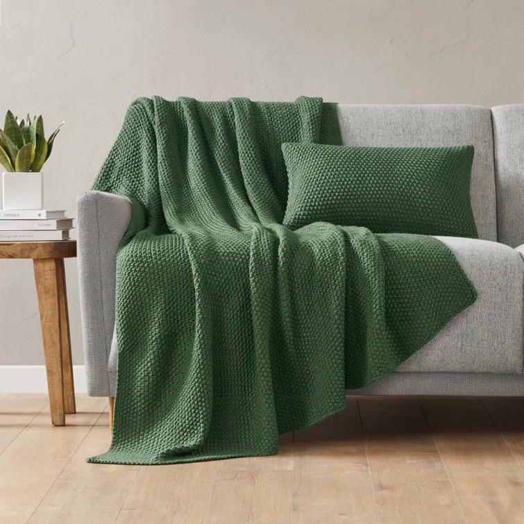INK+IVY Bree Knit Oblong Pillow Sham