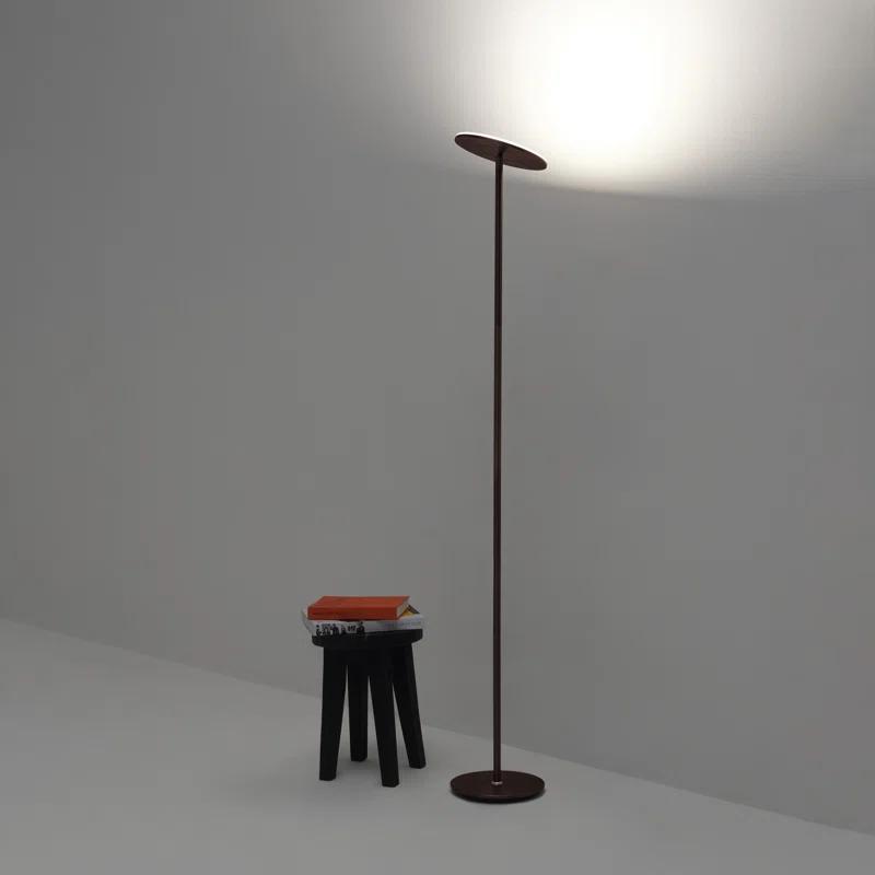 Brightech Sky Industrial 63 in. Dimmable LED Floor Lamp with Adjustable Head