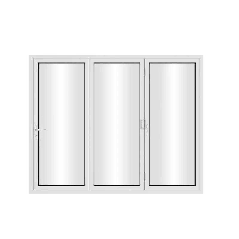 FOREVERDOORS Foever Doors 3 Panel, Folded Out, Folding Patio Door, Aluminum Folding Door