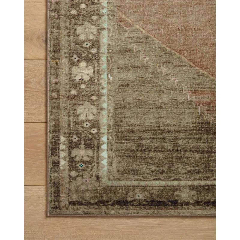 Magnolia Home by Joanna Gaines x Loloi Magnolia Home By Joanna Gaines X Loloi Sinclair Machine Washable Clay / Tobacco Area Rug