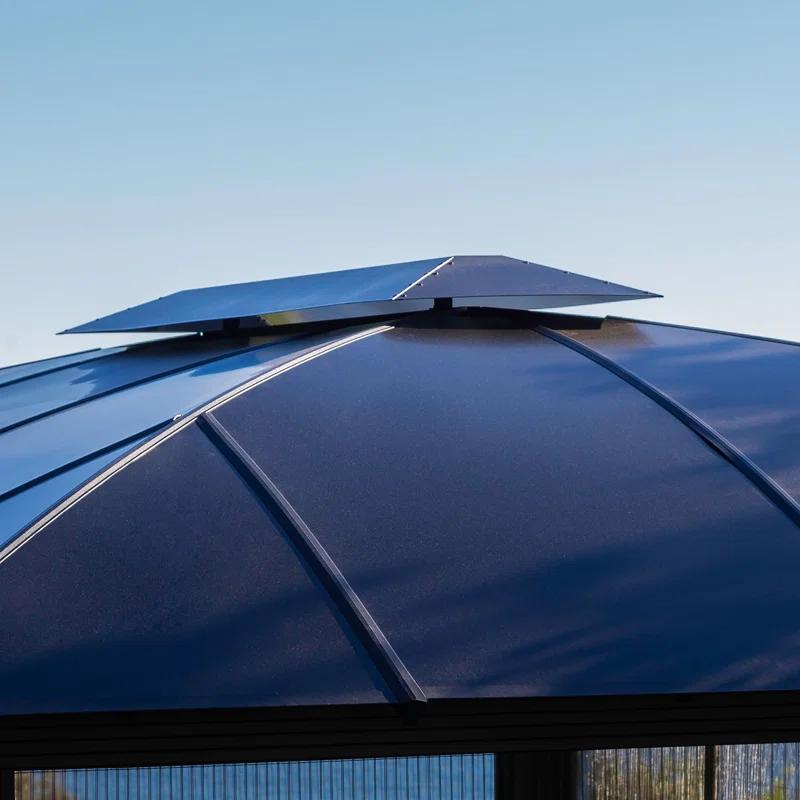 Paragon-Outdoor Siena Dome Roof Aluminum Patio Gazebo