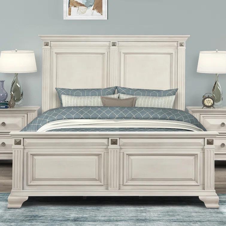 Charlton Home® Samuelsson Solid Wood Standard Bed