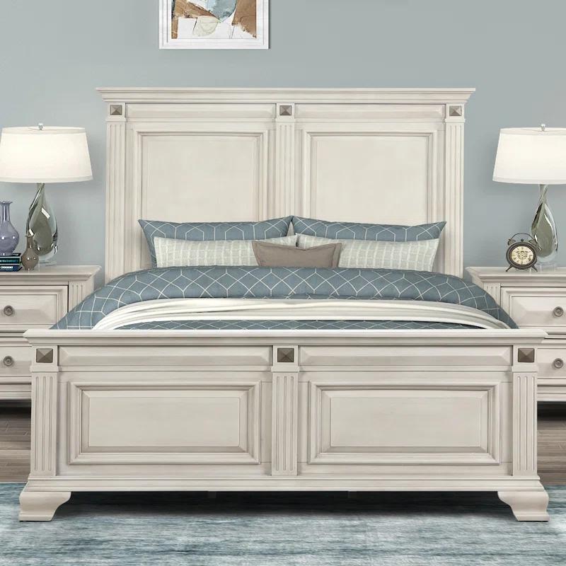 Charlton Home® Samuelsson Solid Wood Standard Bed