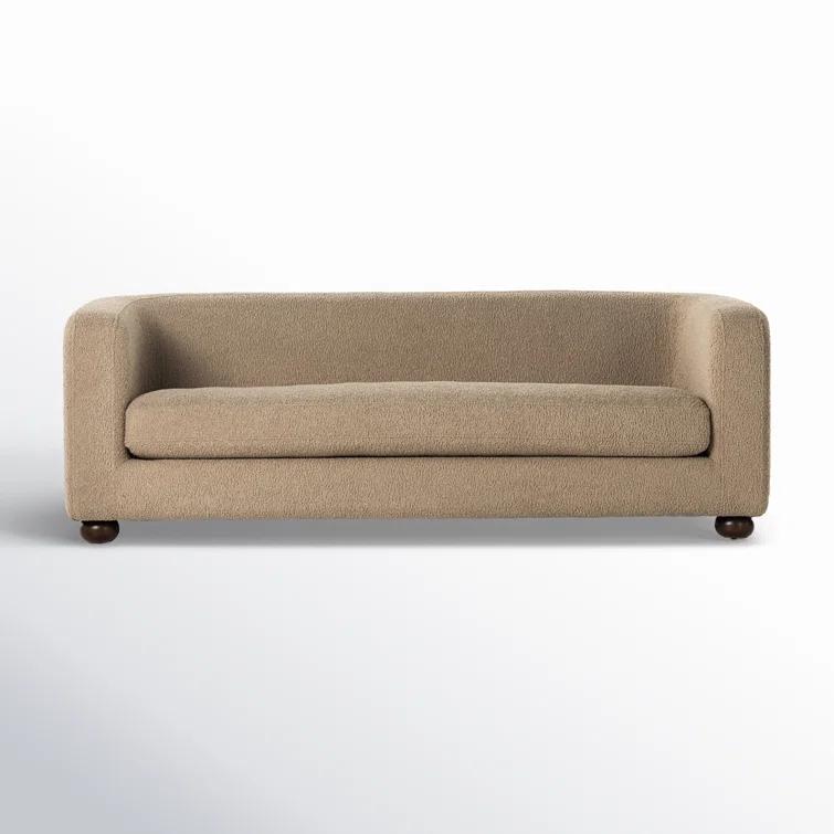 Jorge Sofa - Natural Sheepskin / 84"W