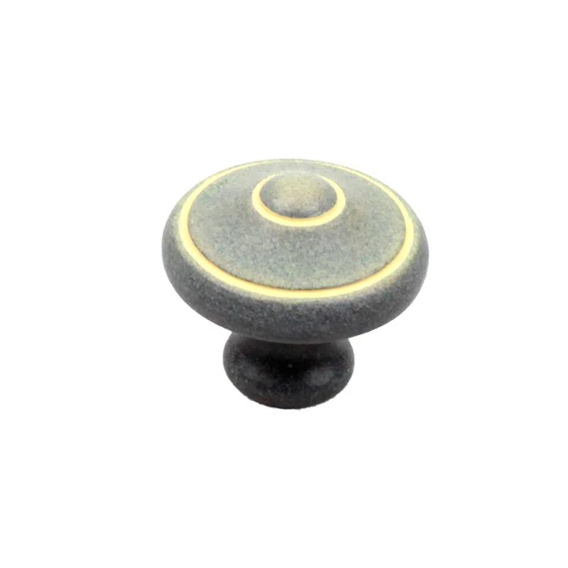 Handpainted Country 1 3/16" Diameter Round Knob