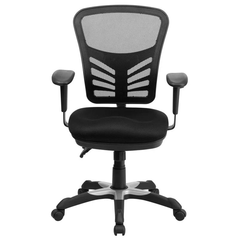 Flash Furniture Siyer Mid-Back Mesh Ergonomic Office Chair with Adjustable Arms by Flash Furniture