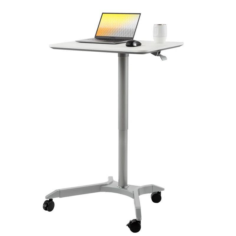 airLIFT 28" W Adjustable Height Rolling Laptop Desk Stand