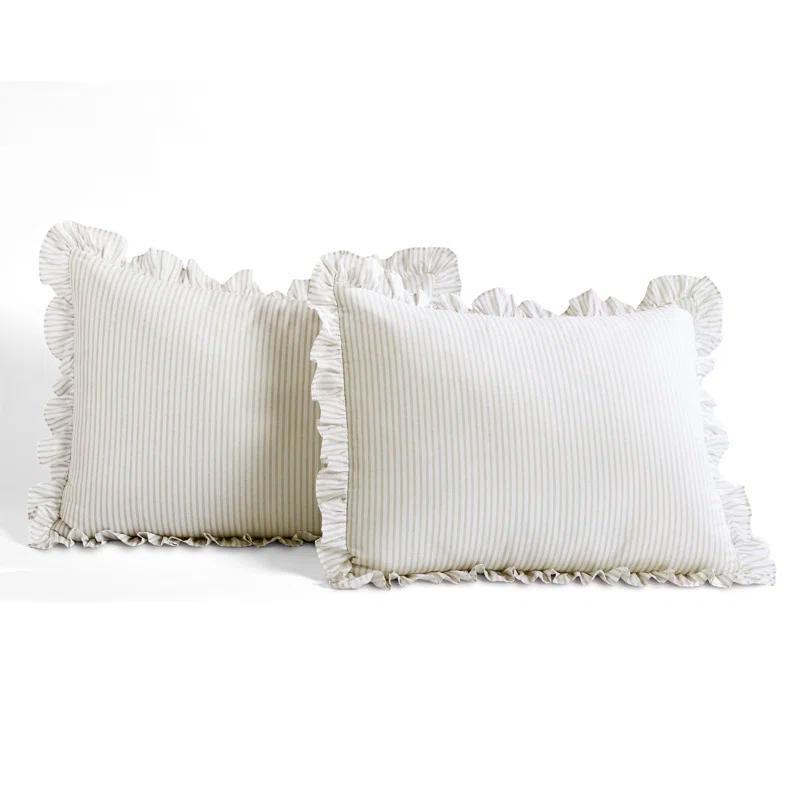 Lush Decor Reyna Microfiber Reversible 3 Piece Bedspread Set