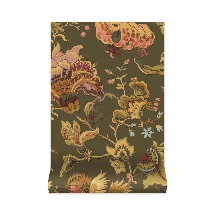 House of Hackney Majorelle 9.84' L x 70.87" W Wallpaper Roll | Perigold