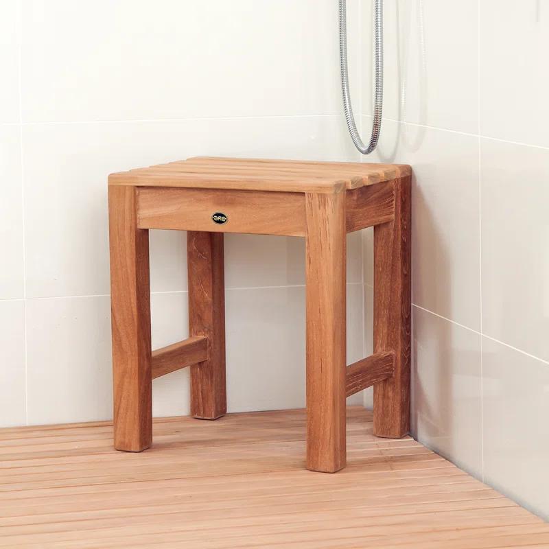 Teak Shower Bench