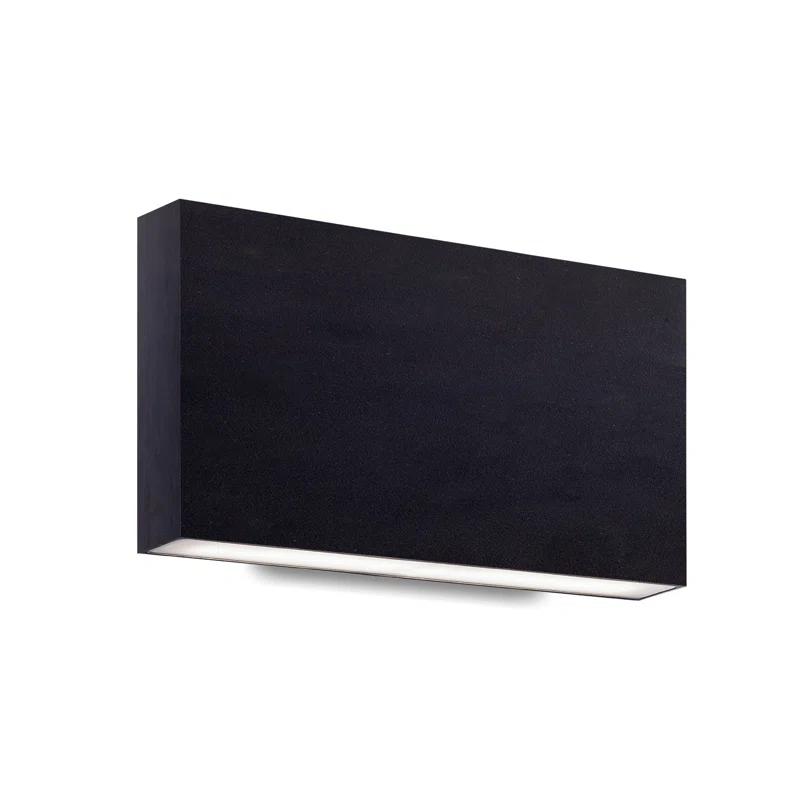 Mica Aluminum LED Flush Mounted Sconce
