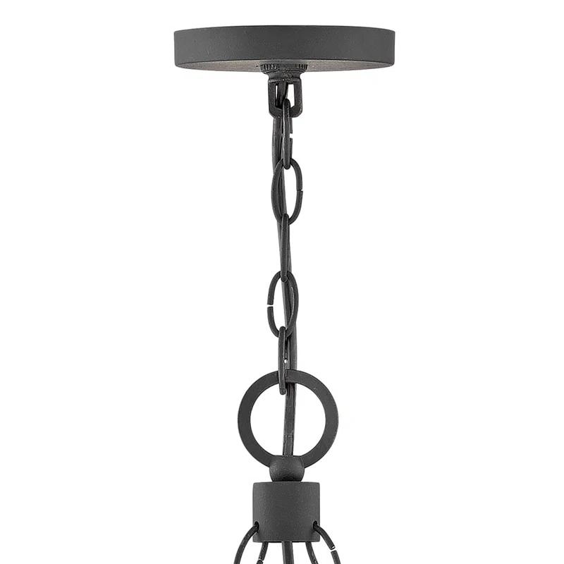 Hinkley Sawyer 30" Nine-Light 12v Outdoor Candle Chandelier - LEDs Included