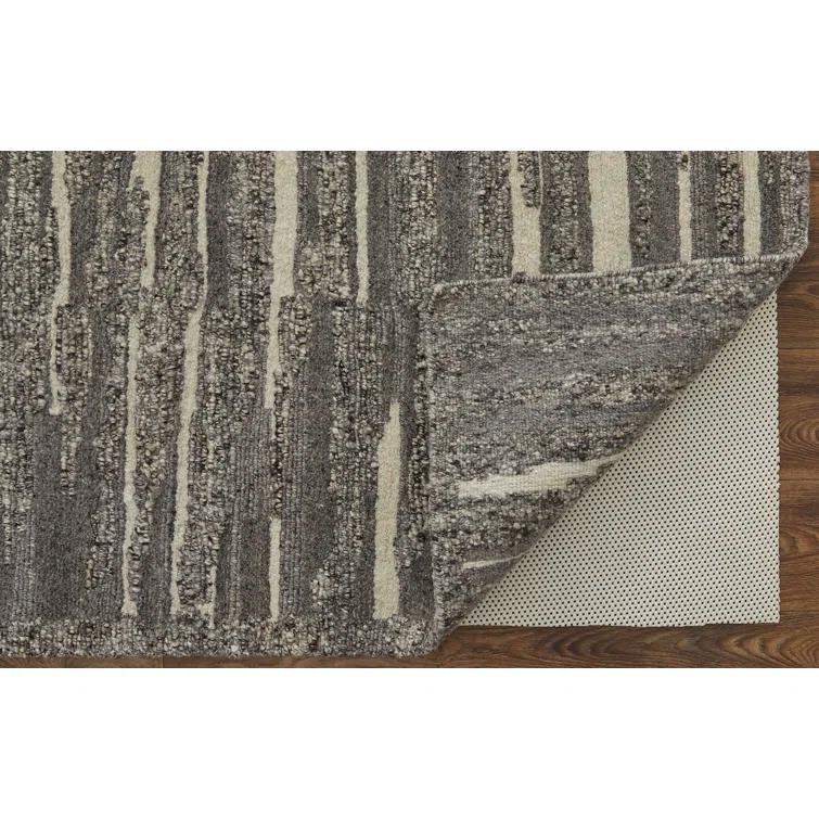 Navaro Modern Abstract Gray/Taupe/Ivory Area Rug
