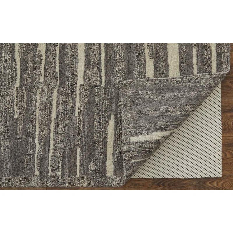 Navaro Modern Abstract Gray/Taupe/Ivory Area Rug