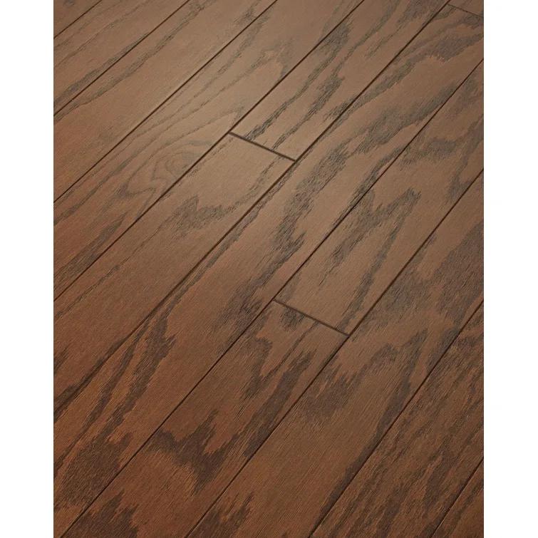 Shaw Amberwood Oak 3.25-in W x Varying Lengths Engineered Hardwood Flooring