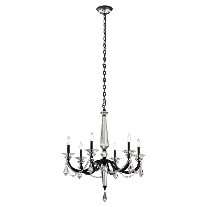 Schonbek Verona 6 - Light Dimmable Classic / Traditional Chandelier