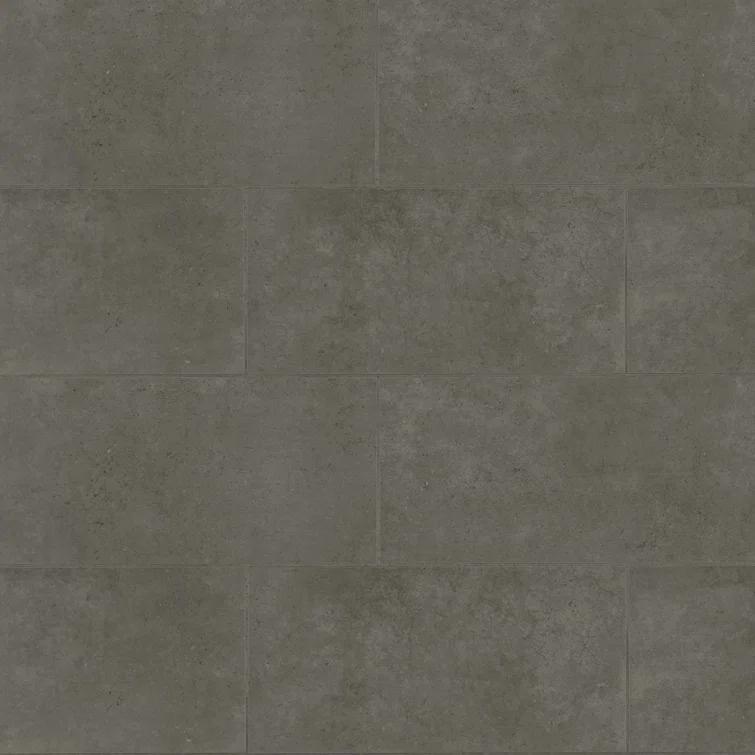 Materika 12" x 24" Porcelain Concrete Look Wall & Floor Tile