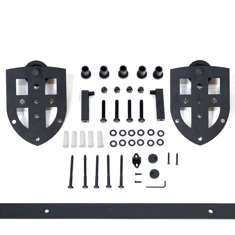 ATT Shield Sliding Standard Single Barn Door Hardware Kit | Wayfair
