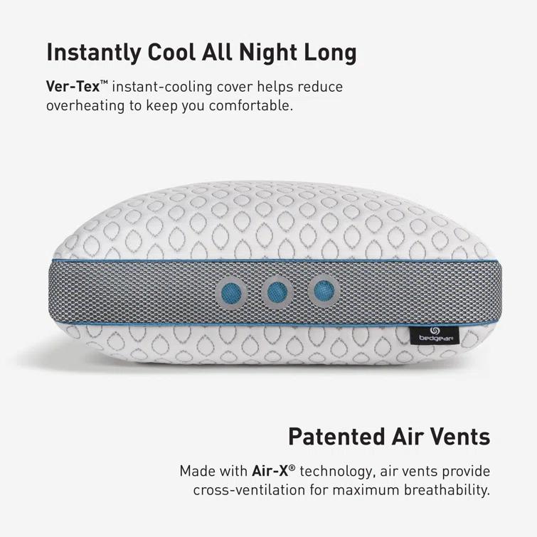 Bedgear Bedgear Frost Performance Pillow - Cooling Bed Pillow - All Sleep Positions