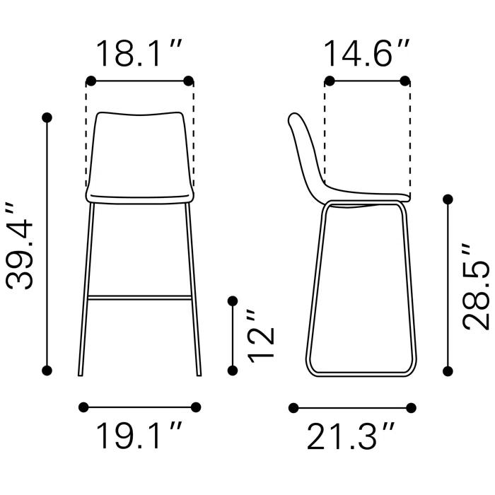 Nia Bar & Counter Stool