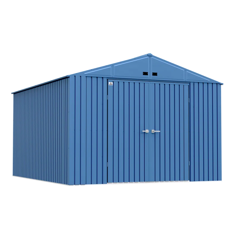 Arrow Arrow Elite 10 ft. W x 12 ft. D Galvanized Steel Storage Shed
