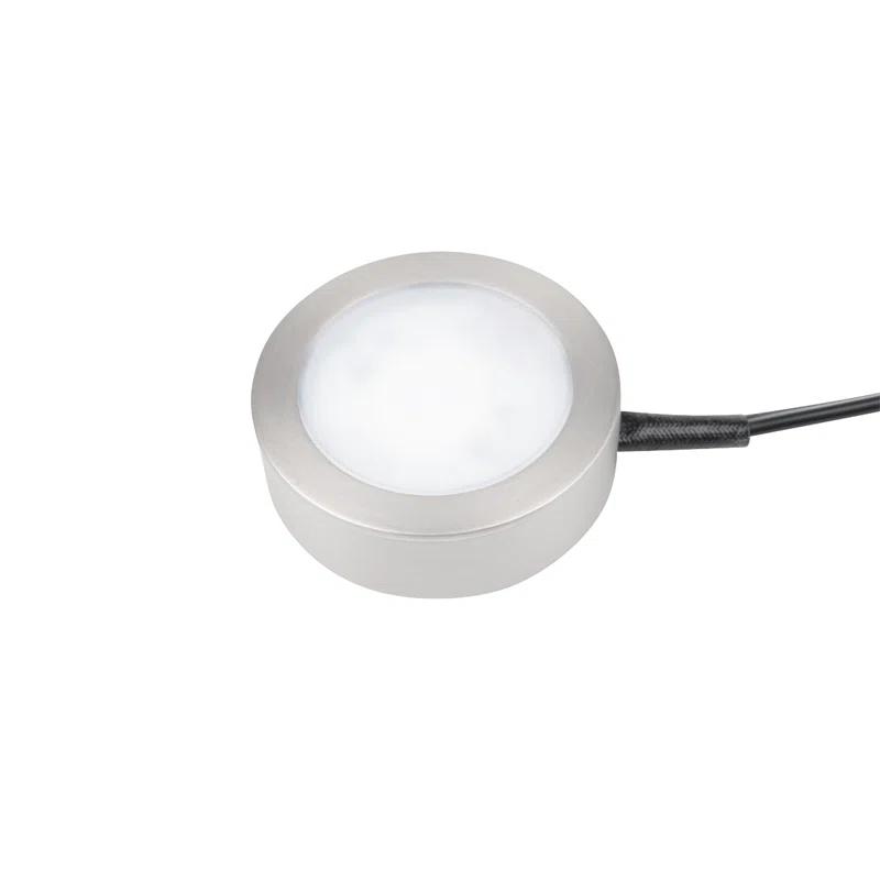 WAC Limited HR-AC73-CS-BN Line Voltage Puck Light 3 - Light LED Under Cabinet Puck Light