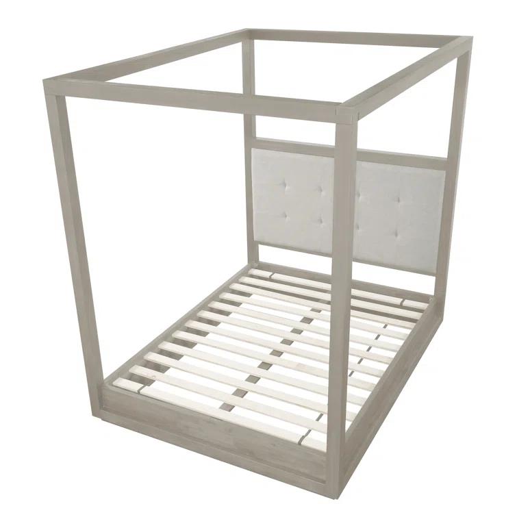 Herma Upholstered Canopy Bed