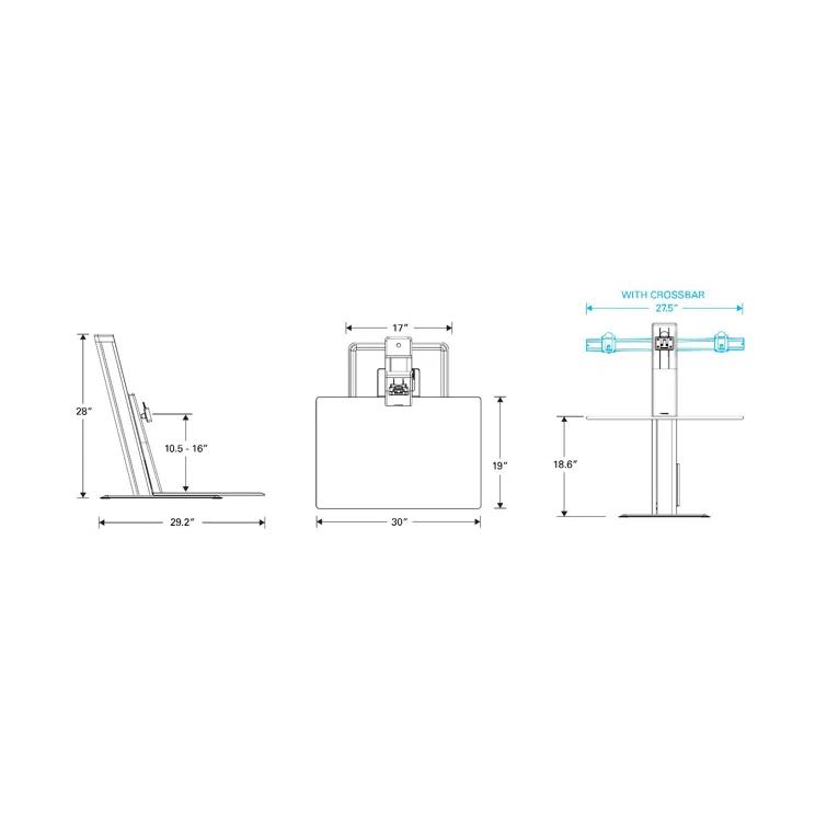 Humanscale Quickstand Eco Standing Desk Converter
