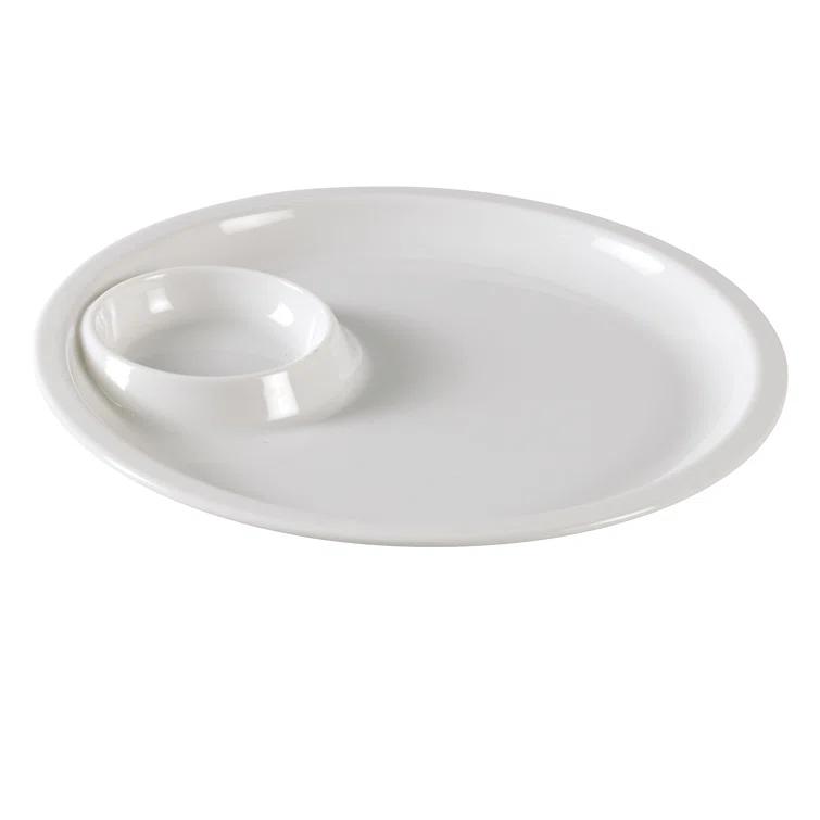 Yanco Yanco Accessaries Melamine Divided Serving Dish (Set of 24)