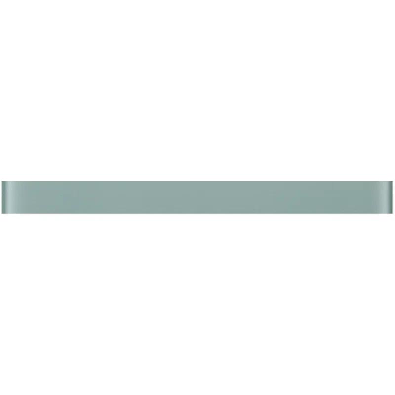 Pencil 1'' x 11.75'' Glass Border Tile (Set of 11)
