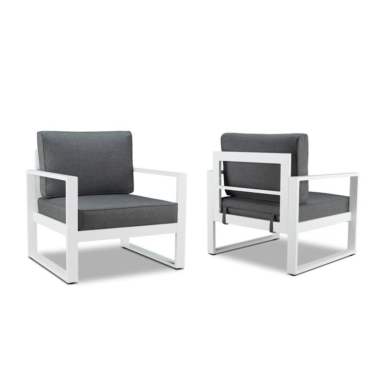 Real Flame BALTIC Patio Chair (Set of 2)