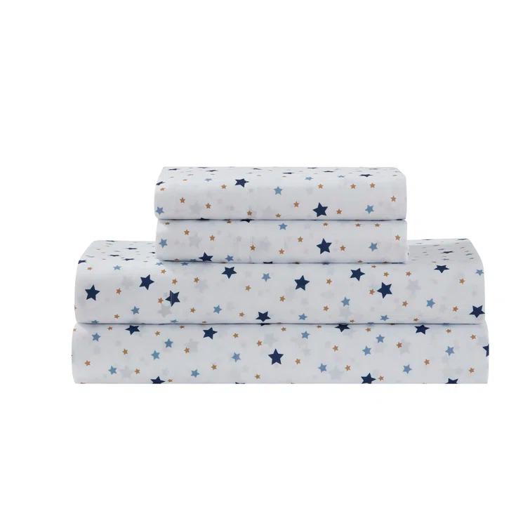 Sweet Home Collection Kids Galaxy Printed Bed in a Bag Comforter & Sheet Set