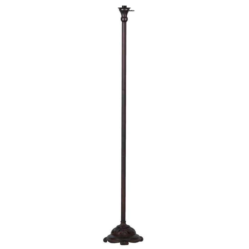 Meyda Tiffany & Stained Glass 70'' Mahogany Bronze Torchiere Floor Lamp