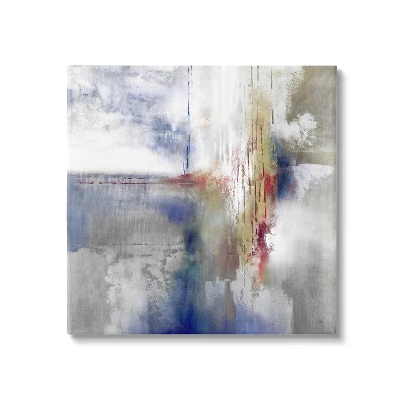 Stupell Industries " Abstract Brush Strokes Composition " by K. Nari Painting Print