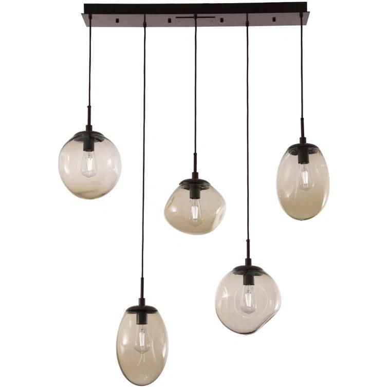 Hammerton Studio Cosmos 5 - Light Kitchen Island Pendant