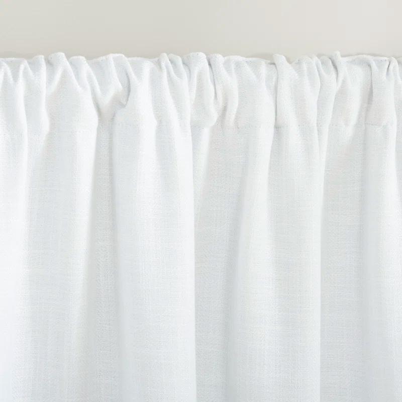 Linen Herringbone Blackout Polyester Curtain