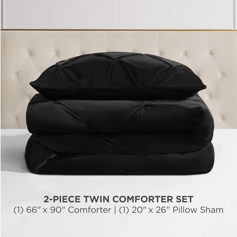 Juicy Couture Kiss Pleat Plush Micromink Comforter Sets & Reviews | Wayfair