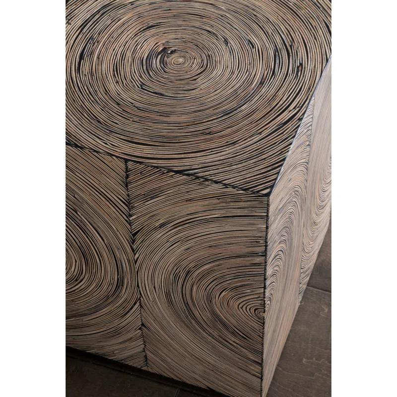 Artistica Home Signature Designs Bora White Spot Bunching Table
