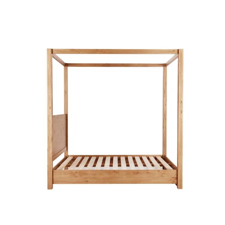 Modica Solid Wood Canopy Bed