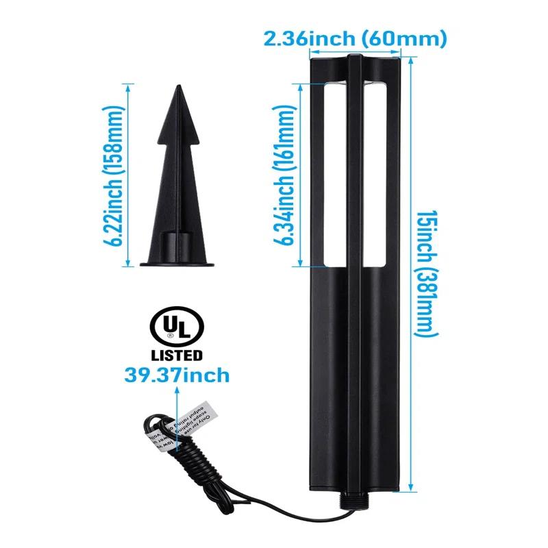 Integrated LED Aluminum Pathway Light