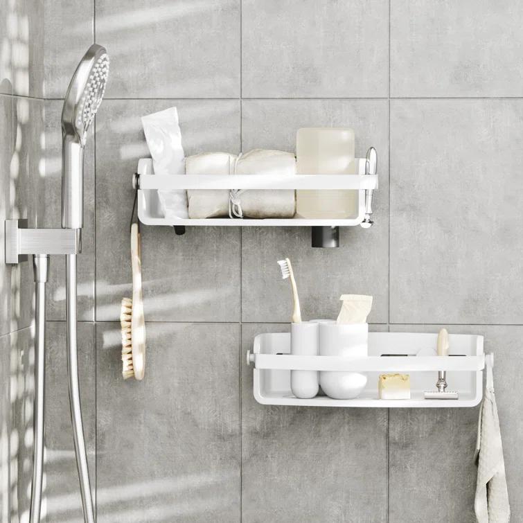 Umbra Flex Adhesive Adhesive Shower Basket
