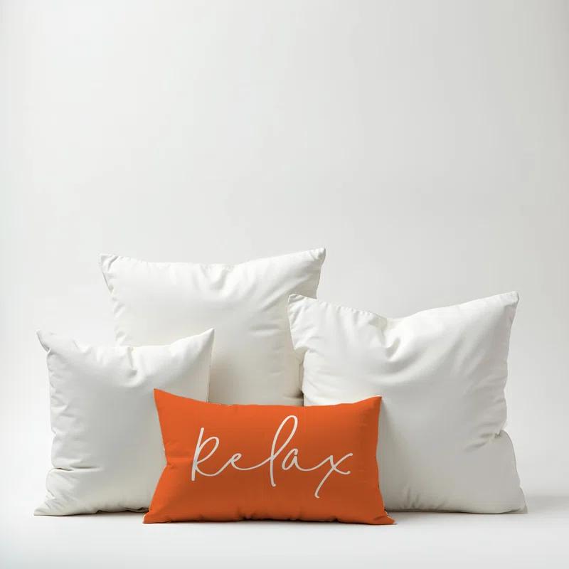 Designs Direct Creative Group Textual Indoor/Outdoor Throw Pillow