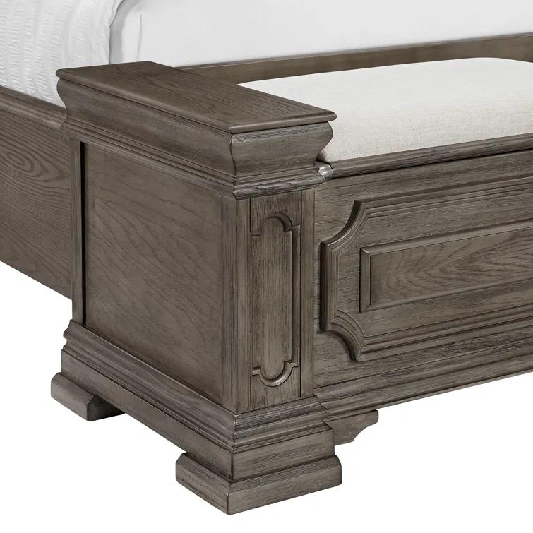 Picket House Furnishings Picket House Furnishings Paterson Storage 3PC Bedroom Set In Grey