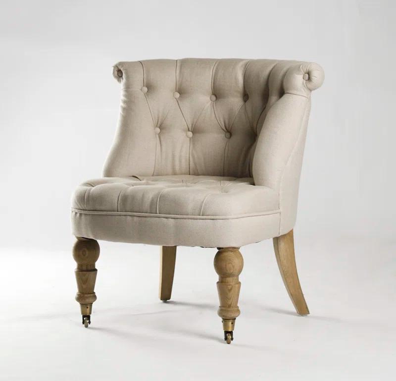 Upholstered Barrel Chair
