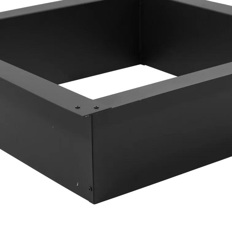 Arlmont & Co. Houser Square Steel Fire Pit Rim Insert