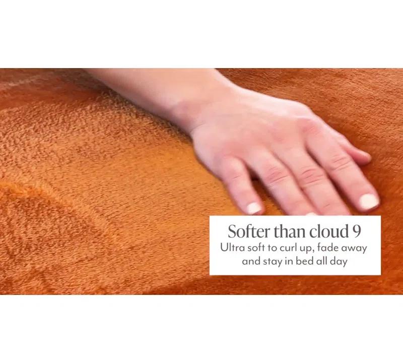 Bare Home Bare Home Microplush Fleece Blanket - Fuzzy, Warm, Bed/Throw Blanket