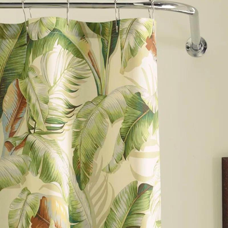 Tommy Bahama Home Palmiers Cotton Floral Shower Curtain