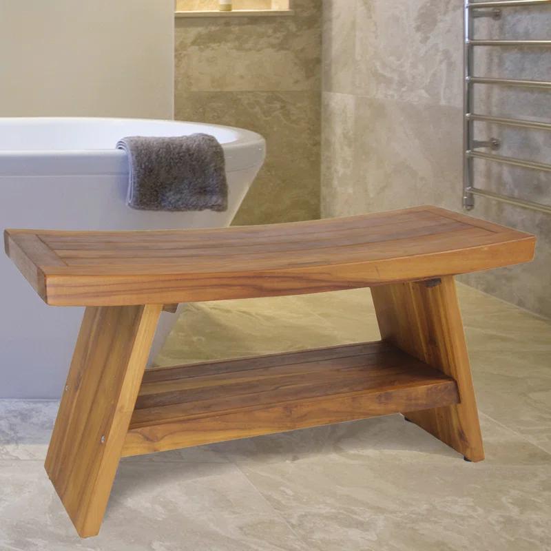 Aqua Teak Asia Teak Shower Bench