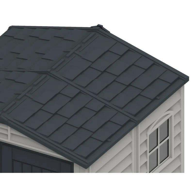 Duramax Building Products Storemate Plus 6 ft. 3 in. W x 6 ft. 3 in. D Plastic Storage Shed