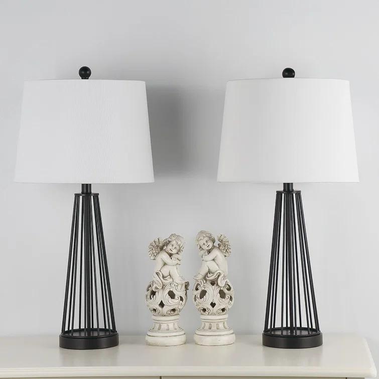 Everly Quinn Donnybrook 27" Table Lamp (Set of 2) (Set of 2)